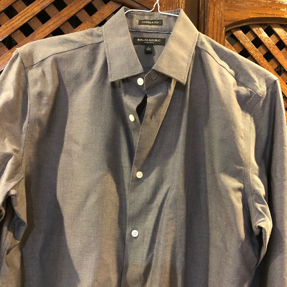 Banana Republic Non Iron Camden Fit Dress Shirt
